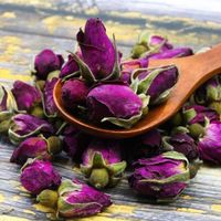 Wholesale 2020 Chinese Tea Purple Rosebud Rose Buds Dried Flower Floral Herbal Green Food for Health Care