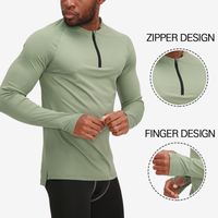 Wholesale Dry Fit Compression s Winter Fitness Long Sleeves Running Men Gym T Shirt Football Jersey Sportswear Sport Tight