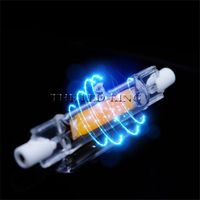 Wholesale Bulbs LED R7S Dimmable COB Lamp Bulb For Replace Halogen Light Spot Floodlight mm mm Glass Tube W W Energy Saving
