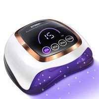 Wholesale UV Led Nail Lamp W Dryer Gel for Fast Drying Gel Polish Curing Professional with Timer Smart Sensor and LCD Display Gel Manicure Kit Light a40