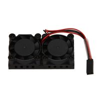Wholesale Fans Coolings For Raspberry Pi Model B Dual Fan With Heat Sink Ultimate Double Cooling Cooler B B