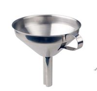 Wholesale NEWFunctional Stainless Steel Kitchen Oil Honey Funnel with Detachable Strainer Filter for Perfume Liquid Water Tools EWD7017