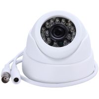 Wholesale Cameras CCTV Camera quot Color CMOS Real TVL High Resolution LED Nightvison Indoor Dome Analog Security