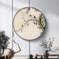 Wholesale Paintings Traditional Chinese Style Flower Tree Birds Wall Art Pictures Posters Prints For Living Room Home Office Canvas Decor