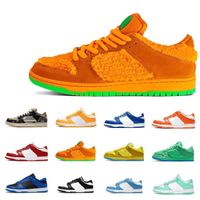 Wholesale Casual Shoes Lemon Drop women men Orange Bear sneaker Team Green sports Coast trainer size eur