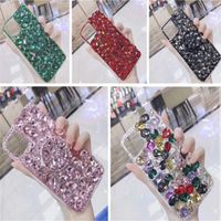 Wholesale Bling Crystal Diamonds Rhinestone D cases Stones Phone Case Cover For iphone Pro Max