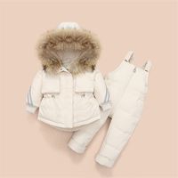 Wholesale Winter Children Clothing Sets Snow suit Jackets Jumpsuit Set Baby Boy Girls Duck Down Coats Toddler Girl Clothes