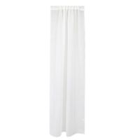 Wholesale Curtain Drapes VOSAREA Window Voile Sheer X200cm Semi Linen Panel For Balcony Bedroom Living Room White