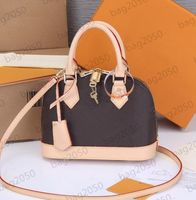 Wholesale 2021 with Lock tag Alma Bb Fashion Women Shoulder Bags Chain Messenger Bag Leather Handbags Shell Wallet Purse Ladies Cosmetic Crossbody Bags Totes