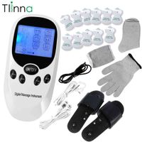 Wholesale EMS Electric Acupuncture Digital Therapy Tens Body Massager Dual Channels Pulse Muscle Stimulator For Back Neck Leg Pain Relief