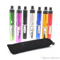 Wholesale Sneak A Vape Click N Vape Mini Herbal Vaporizer Smoking Pipe with Built in Wind Proof Torch Lighter Gift pocket
