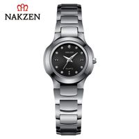 Wholesale Original Japanese Nakzen Couple Watch Women Tungsten Quartz High Quality Business Rose Gold Wristwatches