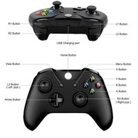 Wholesale Game Controllers Joysticks For Xbox One Bluetooth Wireless Controller Slim Console Windows PC Black White Joystick