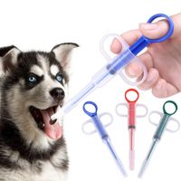 Wholesale Pet Medicine Syringe Tablet Pill Gun Piller Push Dispenser Medicine Water Milk Syringe Dog Cat Puppy Feeder Kit
