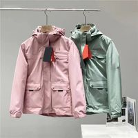 Wholesale 2 in Causal Women Fleece Hooded Jackets Removable Windproof Waterproof Outdoor Overcoats Sport Coats X316