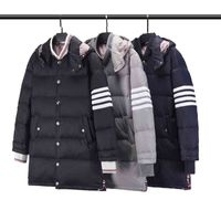 Wholesale Thom Brun New Tb Down Jacket Extended Men s and Women s Korean Leisure
