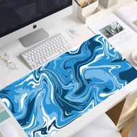 Wholesale Mouse Pads Wrist Rests Art Strata Liquid Pad Large Gaming Mousepad Compute Mat Gamer Stitching Desk XXL For PC Keyboard Gift