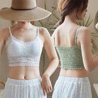 Wholesale Camisoles Tanks Sexy Teenagers Underwear Lace Bralette Ultra Thin Bra Lounge Woman Beautiful Back Top Young Teen In Bras
