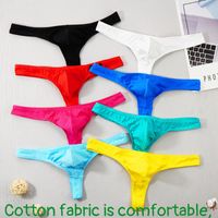 Wholesale Underpants Men Underwear Briefs Cotton Sexy Me Bikini Gay Man s Male CuecasTanga U Pouch