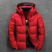 Wholesale coats jacket Autumn Winter Middle aged And Young Short Thickened Men s White Duck Down Cotton Padded For Men Windbreakers