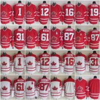 Wholesale Vintage Ice Hockey Jarome Iginla Jersey Men Team Canada Jonathan Toews Carey Price Rick Nash Sidney Crosby Roberto Luongo