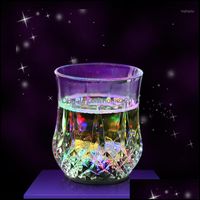 Wholesale Drinkware Kitchen Dining Home Garden Mugs Mtifunctional Creative Flashing Light Led Bb Bottle Cup Wine Beer Glass Drink Mug For Party Bar