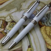 Wholesale High Quality gold clip silver clip fountain roller ball Mo Pen Stationery Flower Writing Pens office supply gift