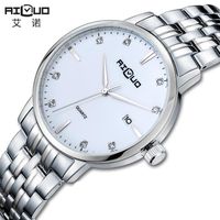 Wholesale Wristwatches France AILUO Couple s Watches Japan MIYOTA Quartz Movement Men s Mm Ultra thin Watch Men Sapphire A7059M