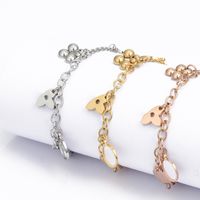 Wholesale New designer design women s stainless steel bracelets fashion letter bracelet men s holiday gifts for women