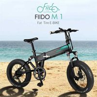 Wholesale EU NO TAX FIIDO M1 Electric Bicycle V Ah W Inches Folding Moped Electrical Bike km h Top Speed KM Mileage E bike item