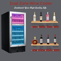Wholesale USA zone only Cabinets Cooler Refrigerators Bottle Fast Cooling Low Noise Wine Fridge
