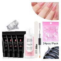 Wholesale Nail Gel ml Polygels Set Kit For Manicure Acrylic Solution Building Clear Color Extension Tools