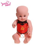 Wholesale Baby toy hand made growth companion Children s Doll Toy Enamel Simulation Belly Pocket Early Education Family Silent Style