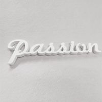 Wholesale Novelty Items Customized Wood Wooden Words Passion Name Logo Shape For Kid s Boy Girls Baby Shower Birthday Wedding Party Decoration Design
