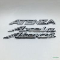 Wholesale For Mazda Axela Atenza Emblem Badge Logo Rear Trunk sticker decal For Mazda MS3 M6 Mazdaspeed JDM cx