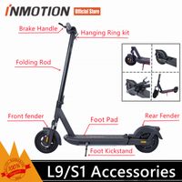 Wholesale Original INMOTION L9 S1 Electric Scooter Accessories Smart Kickscooter Hanging Ring Replacement Brake Handle Foot support Folding Rod Front Rear Fender parts