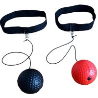 Wholesale Fitness Balls Boxing Fight Ball Tennis With Head Band For Reflex Punching In Reaction Speed Training