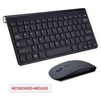 Wholesale 2 G Wireless Keyboard Noiseless Mouse Combo Set Highly Sensitive Keyboards For Notebook Laptop Mac Desktop