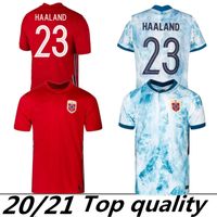 Wholesale 20 Norway Soccer JerseyS noruega Haaland Ödegaard Berge King camisetas de fútbol national team Football Uniforms thailand