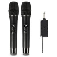 Wholesale Wireless one for two microphone professional stage home computer audio universal System Digital Sound Mixer Singing