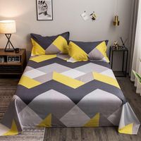 Wholesale 230x250cm Single piece Sheet Thickened Sanding Home Textile Soft Family Flat Bed Bedspread Decorative Sheets Sets
