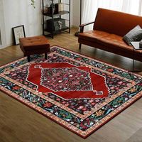 Wholesale Carpets cm Classic Fashion Persian Ethnic Style Red Blue Pink Green Living Room Bedroom Bedside Carpet Floor Mat Customization