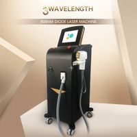 Wholesale 808nm diode laser lips hair removal machine infrared sapphireice alma permanent painless fast Epilation equipment whole body use skin Rejuvenation devic