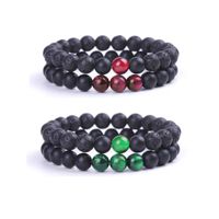 Wholesale Arrivals Glass Beads Bracelet Natural Tiger Eye Stone Woman And Men Luxury Jewelry Factory Price Gift Beaded Strands