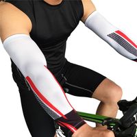 Wholesale Sports Gloves Pair Golf Elbow Pad UV Protection Arm Warmers Running Cycling Basketball Volleyball Sleeves Bicycle Bike Covers