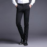 Wholesale Men s Suits Blazers Formal Pants For Men Slim Mens Dress Business Office Wedding Party Suit Black Casual Trousers Size