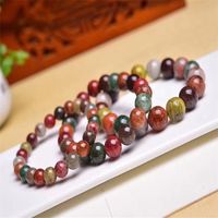 Wholesale Beaded Strands Natural Ghost Bracelet Crystal Bead Bracelets Women Men Jewelry Christmas Gift Drop mm