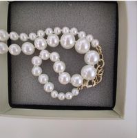 Wholesale New Products Chain Necklace New Product Elegant Pearl Necklace Wild Fashion Woman Necklace Exquisite Jewelry Supply