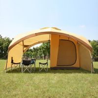 Wholesale Summer Outdoor Super Large Camping Tent Ultra Anti UV Gazebo Canopy Awning Advertising Tents Beach Sun Shelter And Shelters