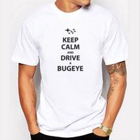 Wholesale Men s T Shirts Summer Men Tshirts Streetwear Cool Top Clothes Male Print Keep Calm And Drive Short Sleeve O neck Funny Graphic T Shirts